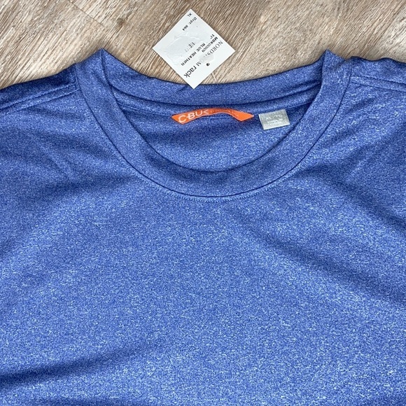 CBUK Mens Moisture Wicking Blue Long Sleeve Shirt XL - Picture 8 of 15